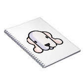 Carnet Bedlington Terrier (Côté Droit)