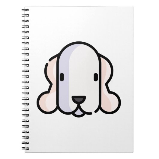 Carnet Bedlington Terrier (Devant)
