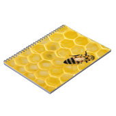 Carnet bee and honeycomb (Côté gauche)