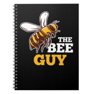 Carnet Bee Beekeeper Guy Insect Amoureux des animaux Beek