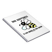 Carnet Bee Happiness Est Le Nom Du Jeu (Bee) (Côté Droit)