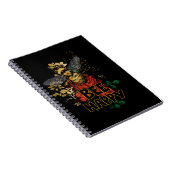 Carnet Bee Happy Abee colorée et Fleurs (Côté Droit)