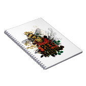 Carnet Bee Happy Abee colorée et Fleurs (Côté Droit)