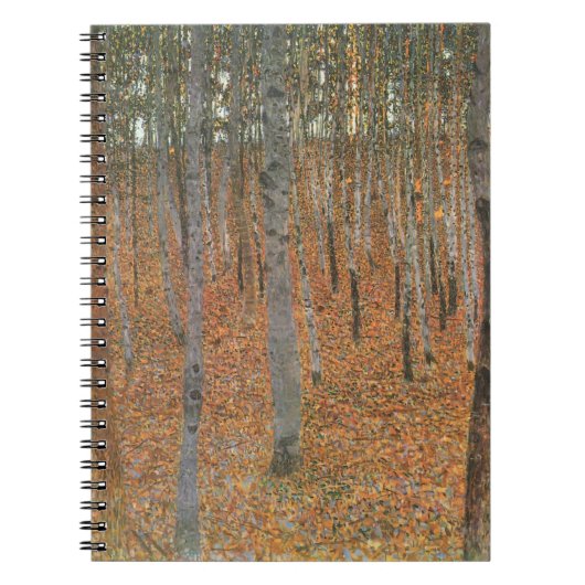 Carnet Beech Grove Gustav Klimt (Devant)