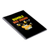 Carnet Beekeeper Art Bumble Bee Squad 2 (Côté Droit)