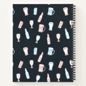 Carnet Beers Rustic Hand Drawn Whimsical Beer Recipe (Dos)