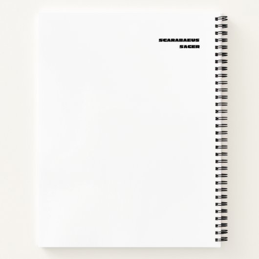 Carnet Beetle Box Notebook (Dos)