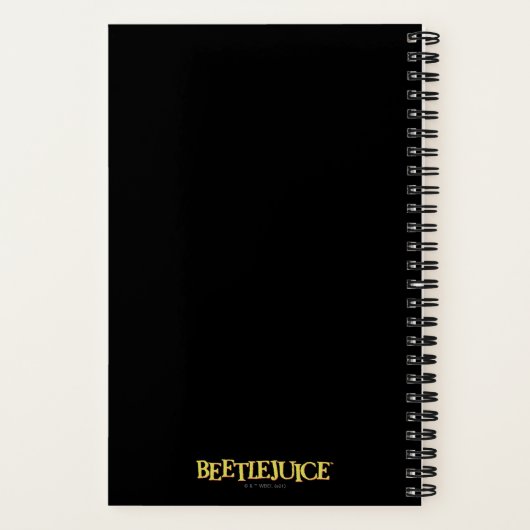 Carnet Beetlejus | Affiche théâtrale (Verso)