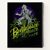 Carnet Beetlejus | Assis sur une pierre tombale (Dos)