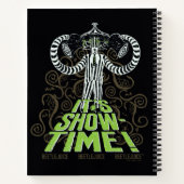 Carnet Beetlejus | C'est l'heure du spectacle ! (Dos)