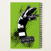 Carnet Beetlejus | Illustration du ver de sable (Verso)