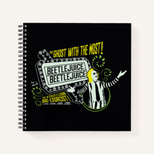 Carnet Beetlejus Marquee "Ghost With The Most"