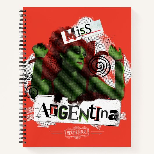 Carnet Beetlejus | Miss Argentine (Devant)