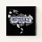 Carnet Beetlejus | Vapeur de sable enroulé sur le logo Be (Dos)