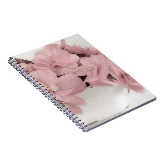 Carnet Begonias rose (Côté Droit)