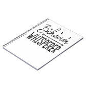 Carnet Behavior Whisperer (Côté gauche)