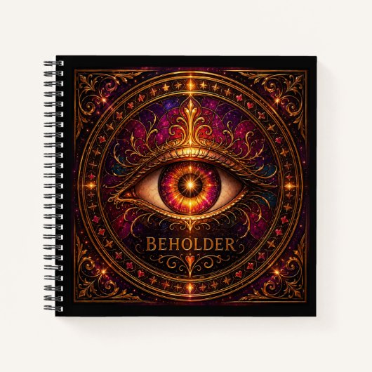 Carnet Beholder Square (Devant)