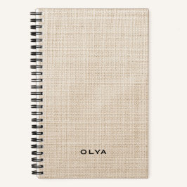 Carnet Beige Aesthetic - Minimalist Notitieboek