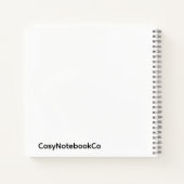 Carnet beige minimaliste - Carnet géométrique (Dos)