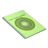 Carnet beigne kiwi (Côté Droit)