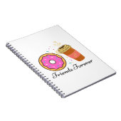 Carnet beignets café amis pour toujours (Côté Droit)