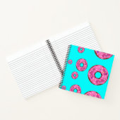 Carnet beignets de crème rose (Intérieur)