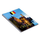 Carnet Belgique Medieval Bruges (Côté Droit)