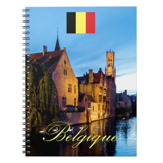 Carnet Belgique Medieval Bruges (Devant)