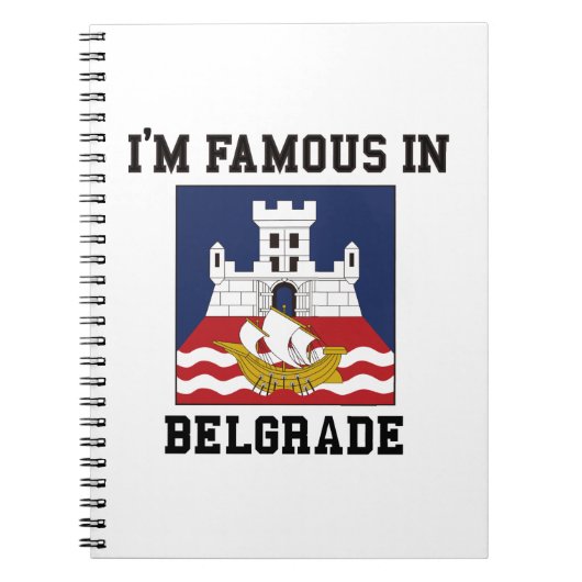 Carnet Belgrade, Serbie (Devant)