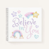 Carnet Believe In You Notebook (Devant)