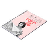 Carnet Believe You Can Pink Notebook (Côté gauche)