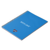 Carnet Belinda Cœur Bleu (Côté gauche)