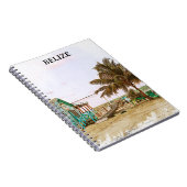Carnet Belize Caribbean Beach Scenery (Côté Droit)