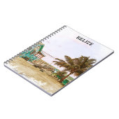 Carnet Belize Caribbean Beach Scenery (Côté gauche)