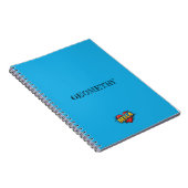 Carnet Bella Heart Blue (Côté Droit)