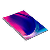 Carnet belle abstraite élégante base futuriste (Côté Droit)