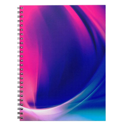 Carnet belle abstraite élégante base futuriste (Devant)