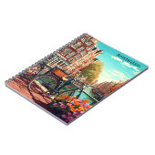 Carnet Belle Amsterdam Pays-Bas Canal City (Côté gauche)