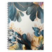 Carnet Belle aquarelle fleurie (Devant)