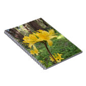 Carnet Belle Azalée Jaune Florale (Côté Droit)