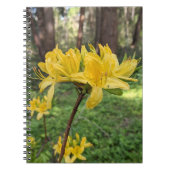 Carnet Belle Azalée Jaune Florale (Devant)