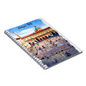 Carnet Belle Bologne Italie Aquarelle Voyage (Côté Droit)