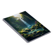 Carnet Belle Cascade Magique Enchantée Forêt (Côté Droit)