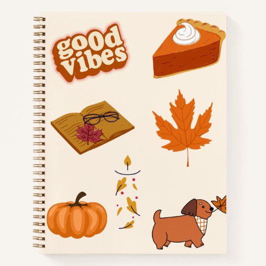 Carnet Belle chute 🍁 🥨 (Devant)