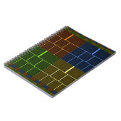 Carnet Belle couleur arc-en-ciel Extraordinaire conceptio (Côté gauche)