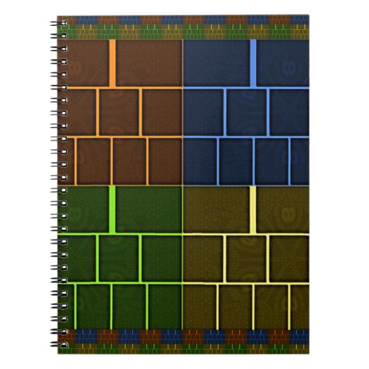 Carnet Belle couleur arc-en-ciel Extraordinaire conceptio (Devant)