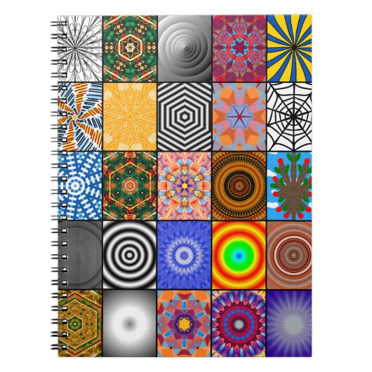 Carnet belle couleur de fond abstrait abstrait, ar (Devant)