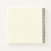 Carnet Belle couronne fleurie (Dos)