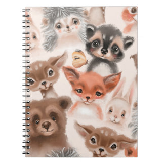 Carnet Belle couture, carrelée, aquarelle motif w