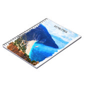 Carnet Belle Crète Grèce Côte Vue Artwork (Côté gauche)